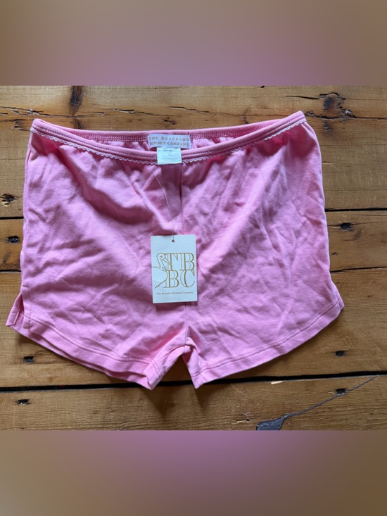 The Beaufort Bonnet Company Other - Pink Cotton “itty bitty under shorts” Lounge Shorts girls size 12 NWT